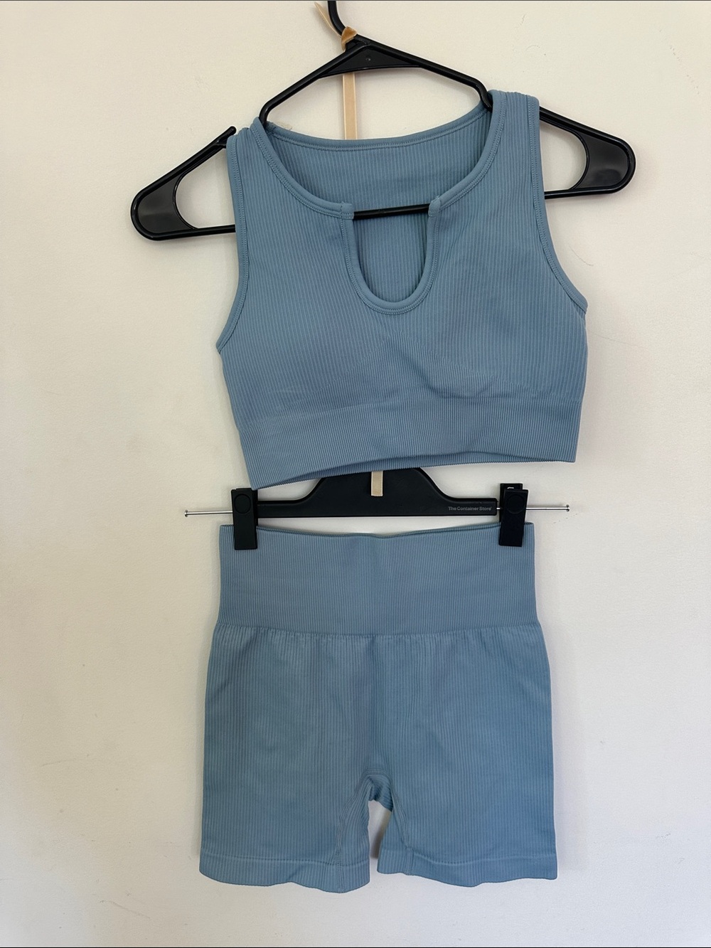 Blue workout set